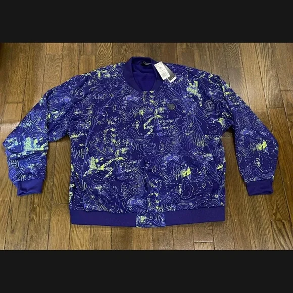 adidas Jackets Coats Rare Adidas James Harden Thick Bomber